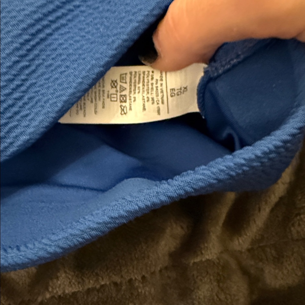 Women's Blue Ribbed Set - Picture 3 of 3